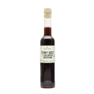 ŻYWY OCET Z ZIELONYCH ORZECHÓW 250 ml