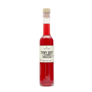 ŻYWY OCET Z CZARNEJ PORZECZKI 250 ml