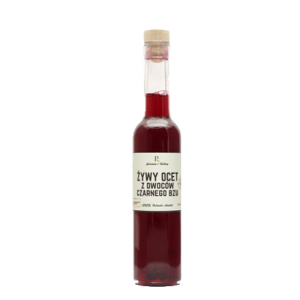 ŻYWY OCET Z OWOCÓW CZARNEGO BZU 250 ml