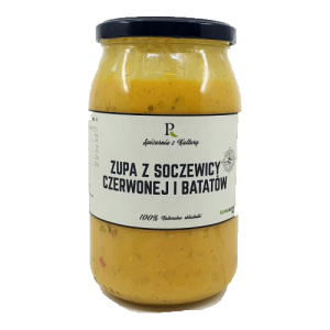Zupa z soczewicy czerwonej i batatów 900ml
