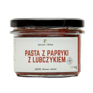 PASTA Z PIECZONEJ PAPRYKI Z LUBCZYKIEM 195 g