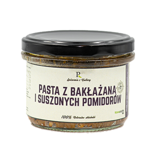 PASTA Z BAKŁAŻANA I SUSZONYCH POMIDORÓW 195 g