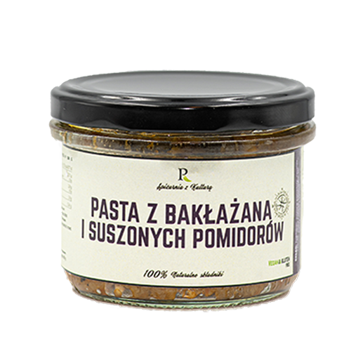 PASTA Z BAKŁAŻANA I SUSZONYCH POMIDORÓW