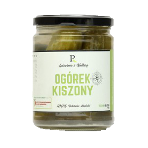 Ogórek kiszony klasyczny z czosnkiem i koprem