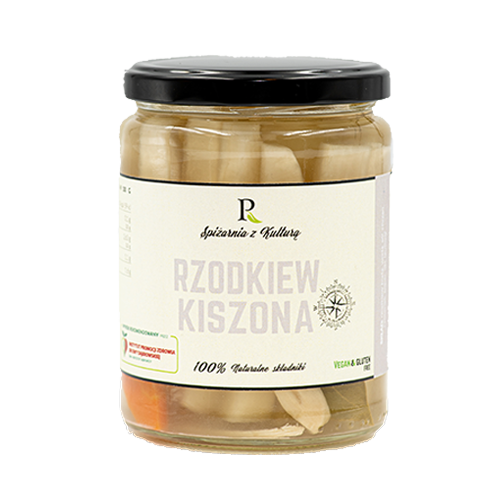 Rzodkiew kiszona biała