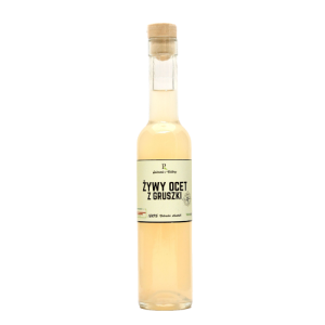 ŻYWY OCET Z GRUSZKI 250 ml