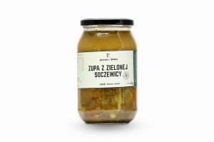 Zupa z zielonej soczewicy 900ml 