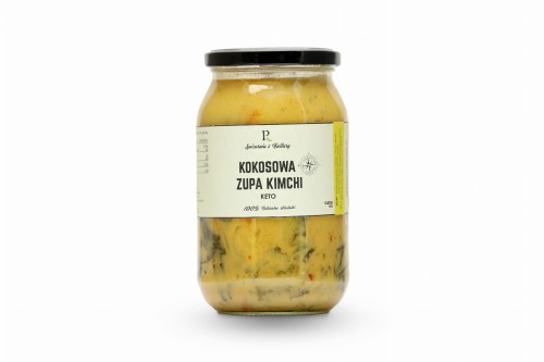 Kokosowa zupa kimchi KETO