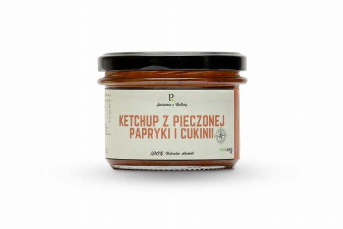 Ketchup z pieczonej papryki i cukini