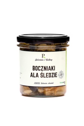 Boczniaki ala śledzie