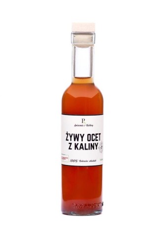 ŻYWY OCET Z KALINY