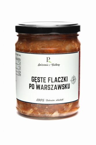 Flaczki po warszawsku