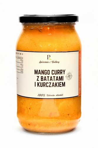 Mango curry z batatami