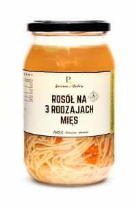 Rosół na 3 rodzajach mięs 900 ml