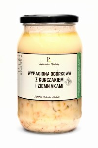 Ogórkowa z kurczakiem 900 ml